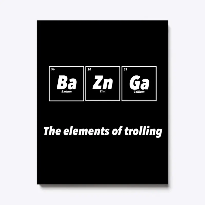 The elements of trolling canvas